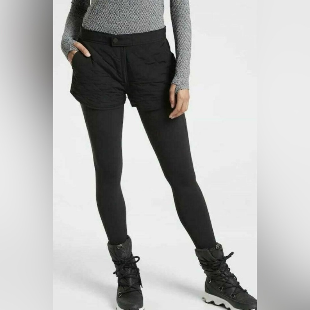 Athleta Toasty Buns Insulated Shorts